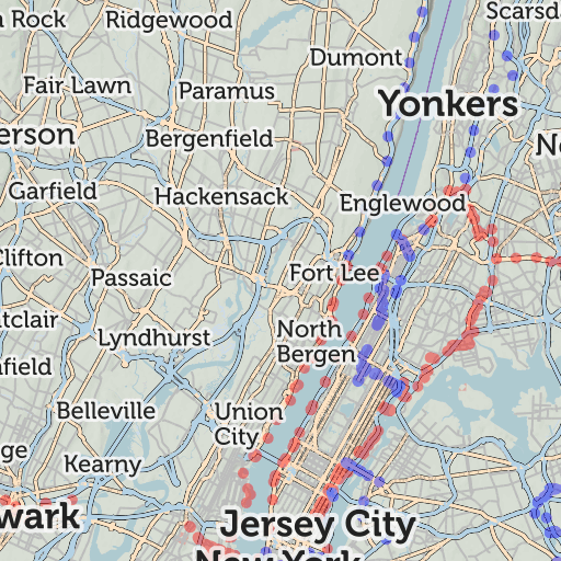 NY Tripway Map II – 1XRUN